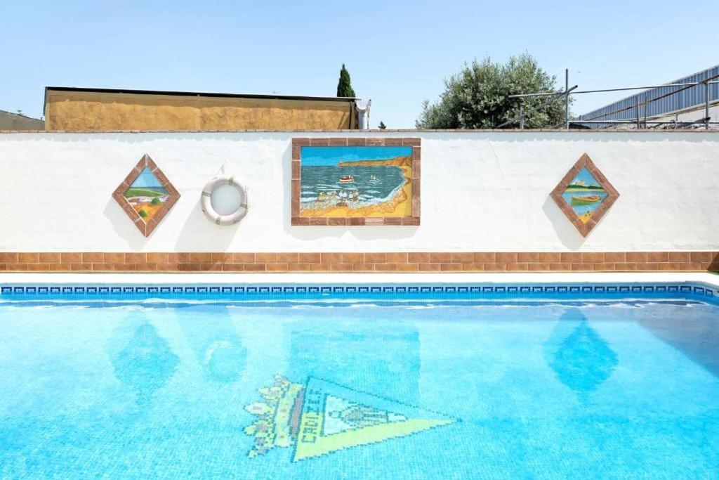 Villa Fornell - Piscina Compartida 콘일데라프론테라 외부 사진